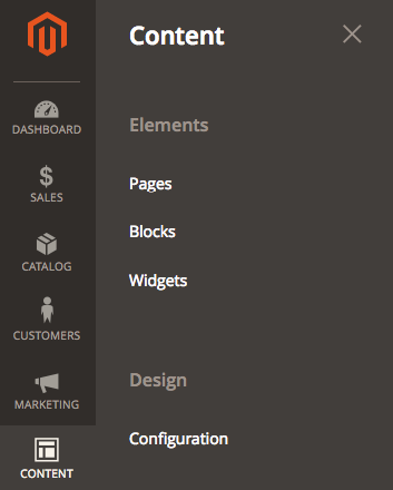 JavaScript, Product Slider, Step 1: Content Dashboard