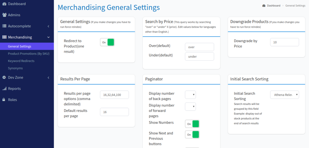 Advanced eCommerce Platform Merchandising
