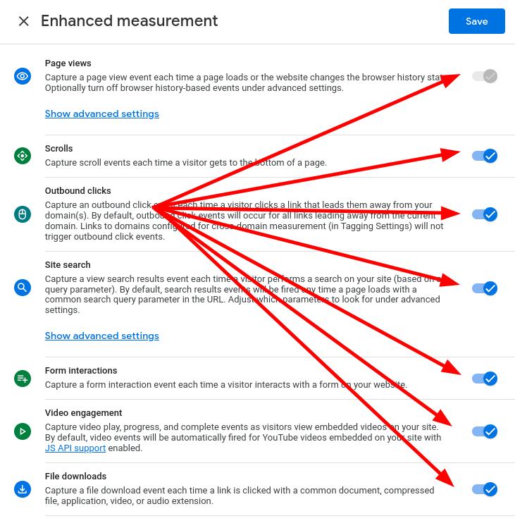 ga4 enhanced measurement